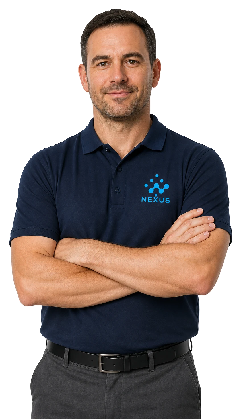 Nexus Operations Services uniformed cleaning team member