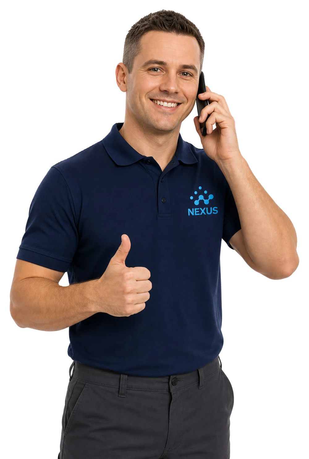 Nexus Operations Services uniformed cleaning team member