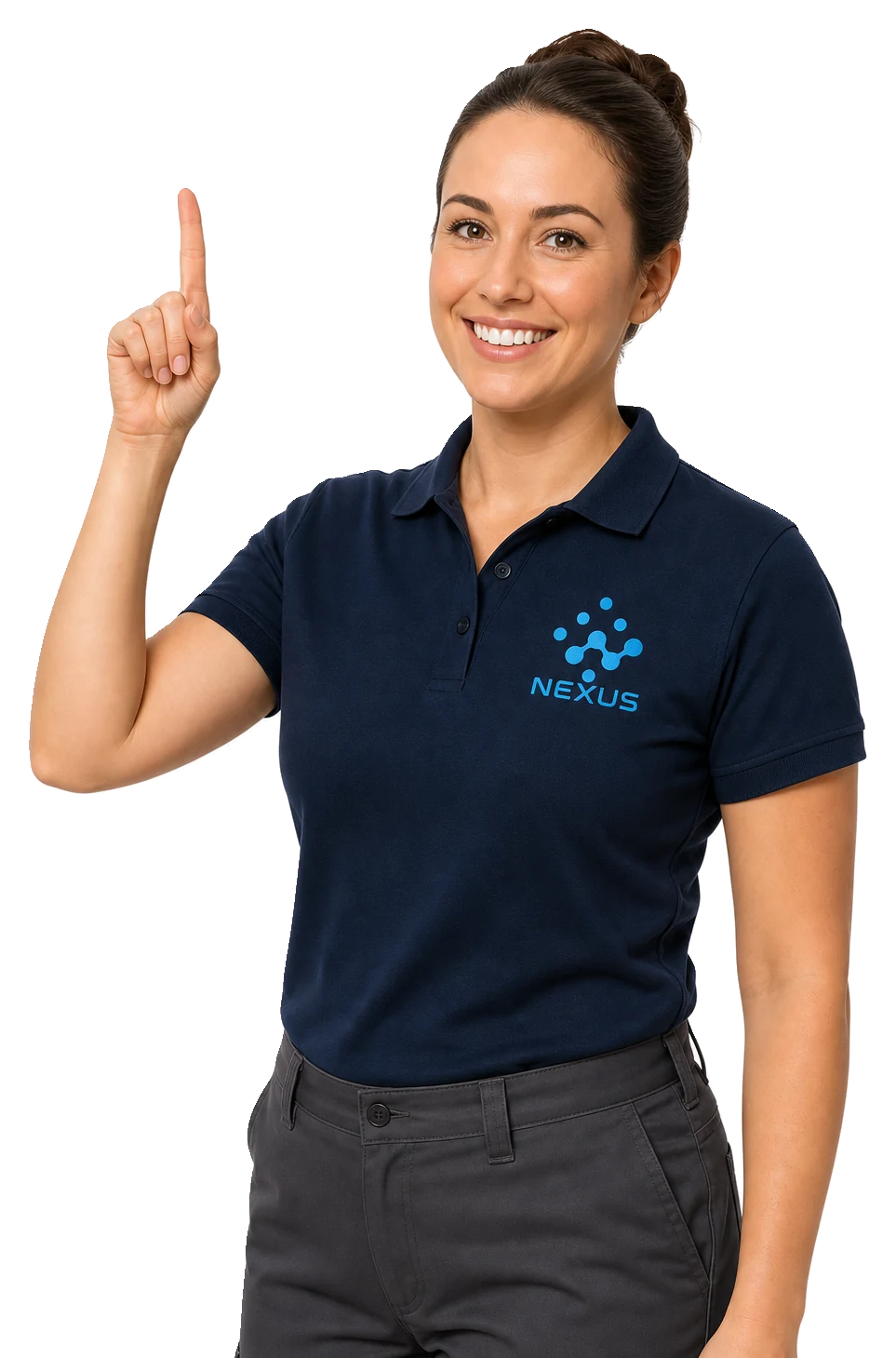 Nexus Operations Services uniformed cleaning team member